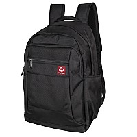 Wolverine Lightweight Water Resistant Rugged Laptop Backpack For Travel Or Work Commuterblack 22L