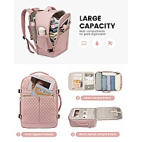 Lovevook Carry On Travel Backpack For Women 40L Personal Item Travel Bag Flight Approved Tsa Large Backpack For 17 Laptop W