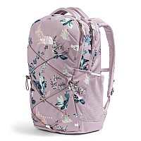 The North Face Womens Jester Everyday Laptop Backpack Ashen Purple Leaf Toss Print One Size