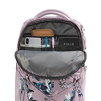 The North Face Womens Jester Everyday Laptop Backpack Ashen Purple Leaf Toss Print One Size