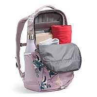 The North Face Womens Jester Everyday Laptop Backpack Ashen Purple Leaf Toss Print One Size