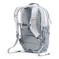 The North Face Womens Borealis Commuter Laptop Backpack Tnf White Metallic Mlangemid Greynpf One Size