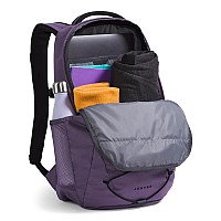 The North Face Jester Everyday Laptop Backpack Dusted Purpletnf Black One Size