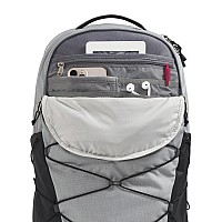 The North Face Borealis Commuter Laptop Backpack Meld Grey Dark Heathertnf Blacknpf One Size