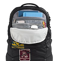 The North Face Borealis Commuter Laptop Backpack Tnf Black U Borealis Patchtnf White One Size