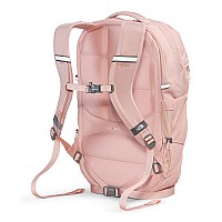 The North Face Womens Borealis Commuter Laptop Backpack Pink Moss Dark Heathergardenia Whitenpf One Size