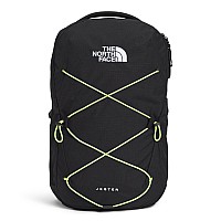 The North Face Jester Everyday Laptop Backpack Tnf Black Heatherled Yellownpf One Size