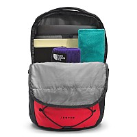 The North Face Jester Everyday Laptop Backpack Tnf Redtnf Blacknpf One Size