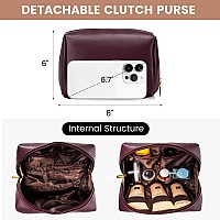 Lovevook Laptop Bag For Women Large Capacity Work Tote Bag Fashion Shoulder Bag With Clutch Purse 156Inch Computer Business