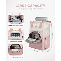 Lovevook Laptop Backpack For Women 156 Inch Work Laptop Bagwaterproof Teacher Nurse Bag With Usb Port Fashion Travel Bag Bus