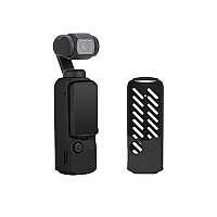 Silicone Sleeve Cover For Dji Osmo Pocket 3 Antislip Protective Skin For Handheld Gimbal Camera Accessories Black