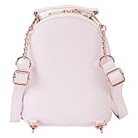 Loungefly Barbie Rose Gold Logo Convertible Backpack Chic Style On The Go