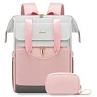 Lovevook Laptop Backpack For Women 156 Inch Work Laptop Bag With Usb Port Fashion Teacher Nurse Backpack Purse Waterproof Tr