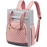 Lovevook Laptop Backpack For Women 156 Inch Work Laptop Bag Teacher Nurse Backpack Wide Open Travel Backpack Purse Convertibl