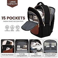 Lovevook Laptop Backpack For Womencollege Travel Copmputer Backpack 156 Inch Work Backpacks With Usb Portwaterproof Back Pac