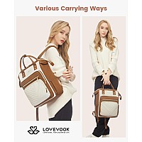 Lovevook 156 Inch Laptop Backpack For Womentravel Work Backpack Purse With Usb Portlarge Capacity Nurse Bag Teacher Backpack