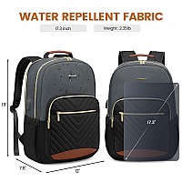 Lovevook Laptop Backpack Women173 Inch Laptop Bag Computer Backpack For Womenprofessional Waterproof Women Travel Backpack Pu