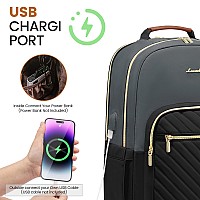 Lovevook Laptop Backpack Women173 Inch Laptop Bag Computer Backpack For Womenprofessional Waterproof Women Travel Backpack Pu