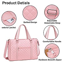 Laptop Tote Bag For Women Work 156 Inch Quilted Shoulder Bags Computer Messenger Purse Teacher Handbag Office Briefcase