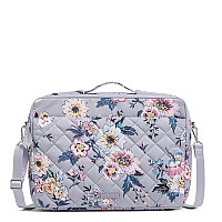 Vera Bradley Performance Twill Laptop Crossbody Workstation Parisian Bouquet