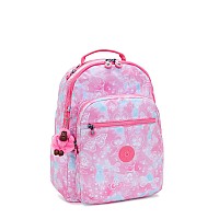 Kipling Womens Seoul 15 Laptop Backpack Durable Roomy With Padded Shoulder Straps Builtin Protective Sleeve