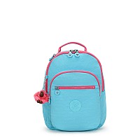 Kipling Womens Seoul Small Tablet Backpack Durable Padded Shoulder Straps With Tablet Sleeve