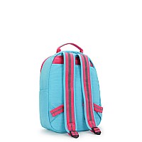 Kipling Womens Seoul Small Tablet Backpack Durable Padded Shoulder Straps With Tablet Sleeve