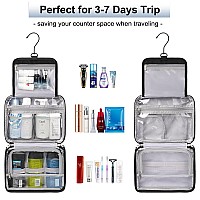 Cubetastic Toiletry Bag For Men Hanging Travel Bag For Toiletries Waterresistant Dopp Kit For Traveling Portable Large Shavin