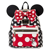 Loungefly Disney Minnie Mouse Rocks The Dots Double Strap Shoulder Bag