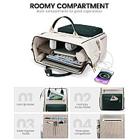 Lovevook Laptop Backpack For Women Men Teacher Nurse Work Bag Waterproof Fashion Travel Backpack Purse 156 Inch Computer Back