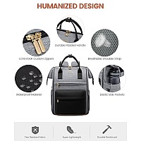 Lovevook Laptop Backpack For Women Men Teacher Nurse Work Bag Waterproof Fashion Travel Backpack Purse 156 Inch Computer Back