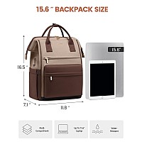 Lovevook Laptop Backpack For Women Men Teacher Nurse Work Bag Waterproof Fashion Travel Backpack Purse 156 Inch Computer Back