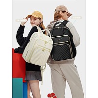 Lovevook Laptop Backpack For Women Beige