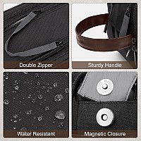 Wedama Toiletry Bag For Men Large Hanging Travel Toiletry Bag Extra Electronic Organizer Bag Waterproof Travel Bag For Toiletr