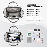 Lovevook Laptop Backpack Purse For Women Waterproof Teacher Nurse Bag 156 Inch Work Laptop Bag With Usb Port Business Travel