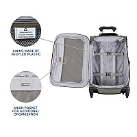 Travelpro Maxlite 5 Softside Expandable Carry On Luggage With 4 Spinner Wheels Lightweight Suitcase Men And Women Slate Green