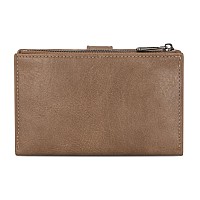 Wrangler Wallet For Women Bifold Card Holder With Zipper Pocket Ladies Clutch Purse With Id Window Gifts For Women Men