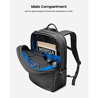 Tomtoc 173 Inch Laptop Backpack Waterproof Daypack Travel Computer Backpack Great For Daily Commute Urban Explore Weekend T