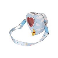 Loungefly Disney Winnie The Pooh And Friends Floating Balloons Heart Figural Crossbody Bag