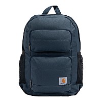 Carhartt Singlecompartment Durable Pack With Laptop Sleeve And Duravax Abrasion Resistant Base 27L Classic Backpack Navy O