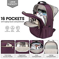 Lovevook Laptop Backpack For Women 156 Inchcute Womens Travel Backpack Purseprofessional Laptop Computer Bagwaterproof Work