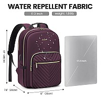 Lovevook Laptop Backpack For Women 173 Inchcute Womens Travel Backpack Purseprofessional Laptop Computer Bagwaterproof Work