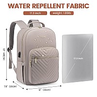 Lovevook Laptop Backpack For Women 173 Inchcute Womens Travel Backpack Purseprofessional Laptop Computer Bagwaterproof Work