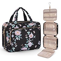 Wedama Toiletry Bag For Women Large Cosmetic Travel Bag Hanging Toiletry Bag For Bathroom Pvc Waterproof Makeup Bag Toiletri