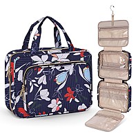 Wedama Toiletry Bag For Women Large Cosmetic Travel Bag Hanging Toiletry Bag For Bathroom Pvc Waterproof Makeup Bag Toiletri