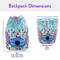 Disney Lilo And Stitch Swim Bag Stitch Backpacks Girls Swim Bag Blue One Size