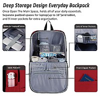 Maxtop Deep Storage Laptop Backpack With Usb Charging Portwater Resistant College School Computer Bookbag Fits 17 Inch Laptop