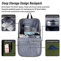 Maxtop Deep Storage Laptop Backpack With Usb Charging Portwater Resistant College School Computer Bookbag Fits 17 Inch Laptop