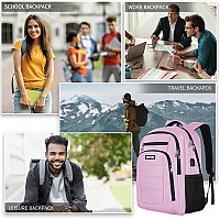 Bicpsro Backpack For Women School Backpack For Girls Work Business Backpack With Usb Charging Portwater Resistant College Com