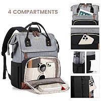 Lovevook Travel Backpack For Women 156 Inch Work Business Laptop Backpacks Nurse Bags Teacher Bag For Work Lightweight Water